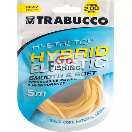 Trabucco HI-Stretch Hybrid Elastic 2,0 mm 5 m rakós gumi