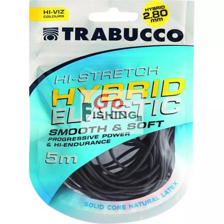 Trabucco HI-Stretch Hybrid Elastic 2,4 mm 5 m rakós gumi