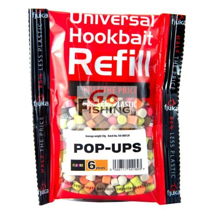 Pop-Ups Mixed Colours 6mm Refill