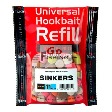 Sinkers Mixed Colours 11mm Refill