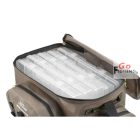 Trabucco Sealstorm Tackle Bag 35l, szerelékes táska + 5 szerelékes doboz