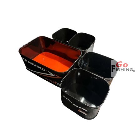 Trabucco Ultra Dry Bait System 38*24*15 4 részes csali tartó