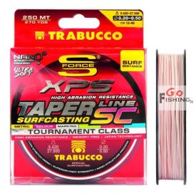   Trabucco Taper Line SC Surfcasting 250 m 0,45-0,20 mm elvékonyodó monofil zsinór