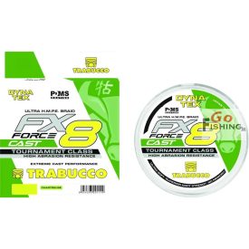   Trabucco DynaTex FX8 Force Cast Chartreuse 150m 0,104mm 12lb, fonott zsinór