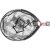 Trabucco GNT-X Match Carp Silicone 60*50/40cm, szákfej