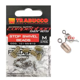 Trabucco Stop Swivel Beads M 6 db/csg, védett forgó