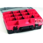 Trabucco GNT Tackle Case 39*27*13cm, szerélekes doboz