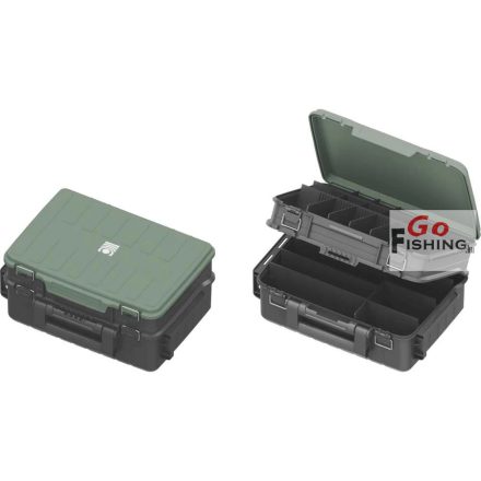 Trabucco Specialist Tackle Case XL 43*29,5*18,6cm, szerelékes doboz 