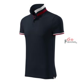   MALFINI Premium® Collar Up Férfi szürkéskék Galléros póló 2XL
