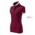 MALFINI Premium® Collar Up Női garnet Galléros póló XS