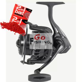   Trabucco Kompass FDR 5500 orsó + FJUKA 2in1 Micros 3mm piros