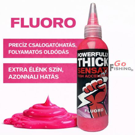 Powerfully Thick Sensate™ Fluoro Pink Fish Accelerant  gél
